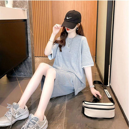 定番シンプル 半袖Ｔシャツⅹパンツセット全4色 カジュアル <U-8732>