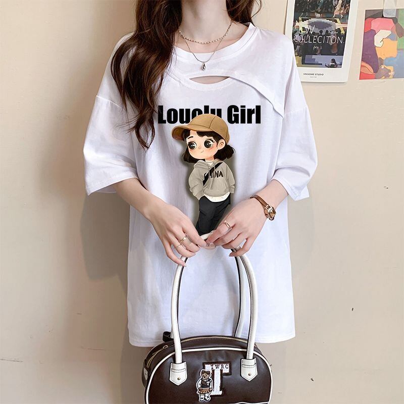 大人可愛い カジュアル キュート 全3色 半袖Tシャツ カットソー ＜U-8602＞