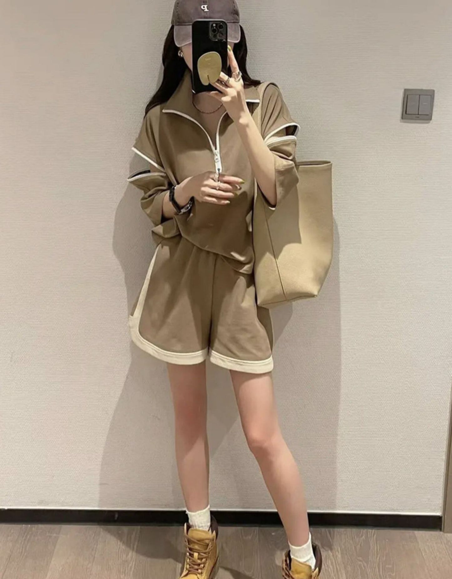 主役級 ファッション 今季マストバイ 個性派 半袖Ｔシャツⅹパンツセット<U-6533>