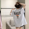 今季大好評 切り替え 美感いっぱい プリント Tシャツ カットソー＜U-3458＞