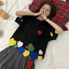 キュート 早い者勝ち 絶対流行 カジュアル Tシャツ<U-11526>