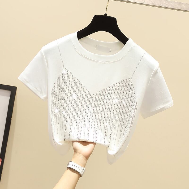 売り切れ必至 絶対流行 好感度UP 早い者勝ち カジュアル 2色選択 Tシャツ<U-11508>