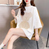 今季大好評 切り替え 美感いっぱい プリント Tシャツ カットソー＜U-3503＞