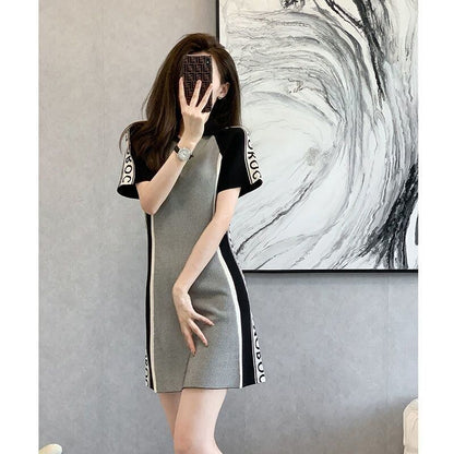 新商品 ファッション 美人度アップ 切り替え ワンピース＜U-8839＞