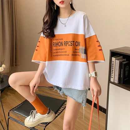 オシャレ度満点 3色選択可 美感いっぱい Tシャツ カットソー＜U-3042＞