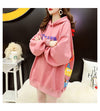 【裹起毛】新商品 少女のような可愛らしい雰囲気のファッション 好感度UP 3色 パーカー <U-10641>