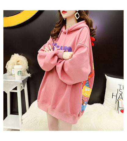 【裹起毛】新商品 少女のような可愛らしい雰囲気のファッション 好感度UP 3色 パーカー <U-10641>