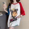 売れ筋 絶対流行 早い者勝ち 早い者勝ち カジュアル 2色選択 Tシャツ<U-11142>
