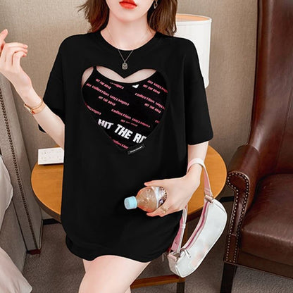 合わせやすい Tシャツ＋キャミソール チャーミング セットアップ＜U-3454＞