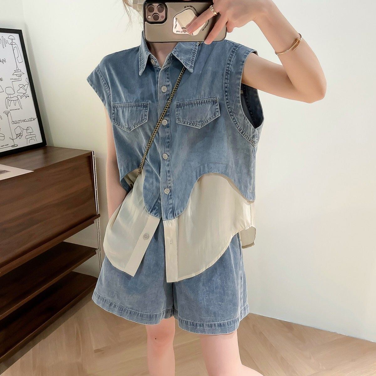 今季マストバイ 上品 ファッション 半袖Ｔシャツⅹパンツセット <U-6575>