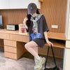 定番シンプル 好感度UP 海外トレンド カジュアル 全3色 半袖 Tシャツ ＜U-11445＞