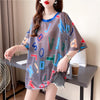 女子マスト 半袖 紫外線対策 ラウンドネック Tシャツ ＜U-8641＞