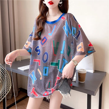 女子マスト 半袖 紫外線対策 ラウンドネック Tシャツ ＜U-8641＞