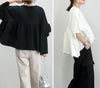超人気 ファッション ゆったり感アップ Tシャツ カットソー＜U-8372＞