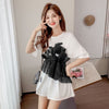 カジュアル 切り替え オシャレ度満点 Tシャツ カットソー＜U-3268＞