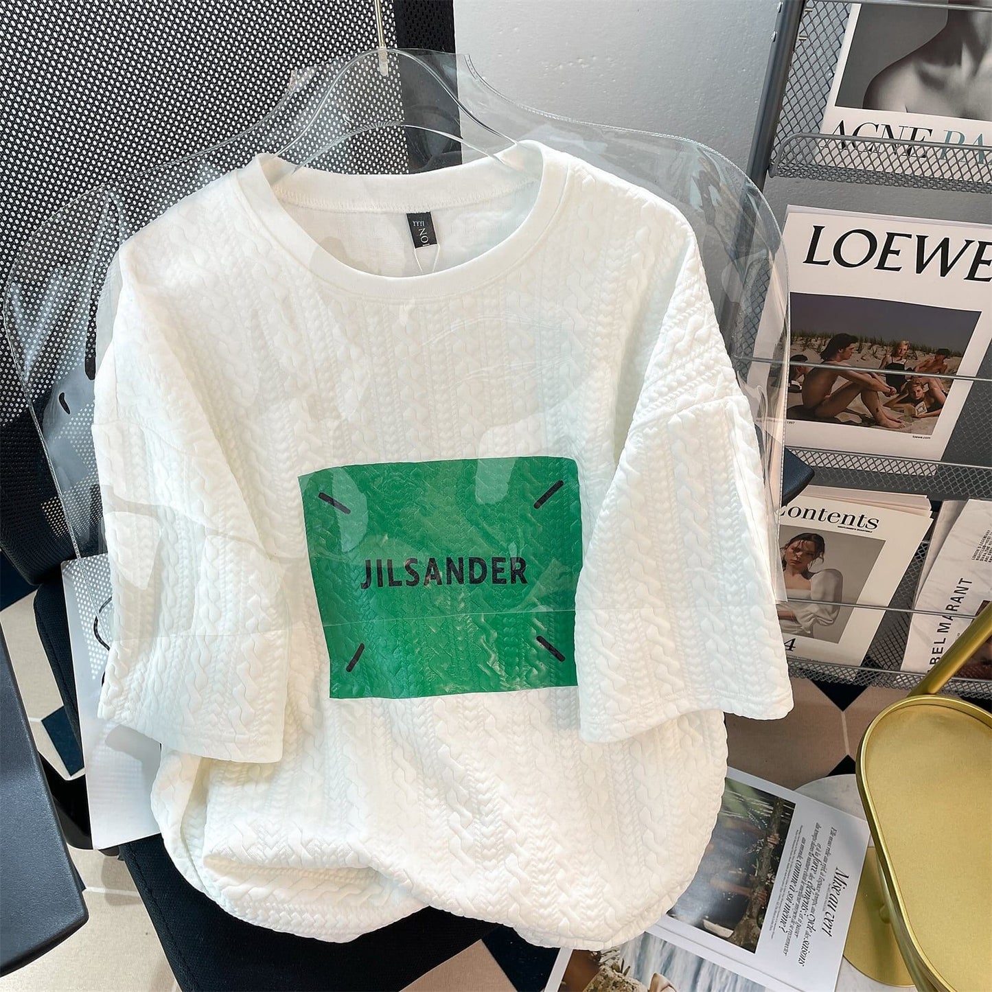 ゆったり感アップ 切り替え 美人度アップ Tシャツ＋ショートパンツ セットアップ＜U-3457＞