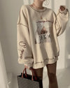 美人度アップ  超人気商品 スウェット<U-3987>