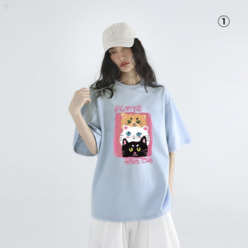 大好評 海外トレンド 定番シンプル 好感度UP カジュアル 全3色 半袖 Tシャツ ＜U-11283＞