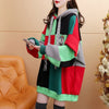 主役級切り替えカラーマッチングパーカー全2色裏起毛トップス