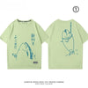 着回し力抜群 おすすめ シンプル プリントロゴ 半袖 Tシャツ-A2632