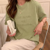着心地抜群 アルファベット 女性力を高める Tシャツ カットソー＜U-3294＞