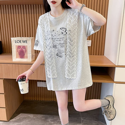 早い者勝ち 絶対流行 売れ筋 早い者勝ち カジュアル 2色選択 Tシャツ<U-11347>