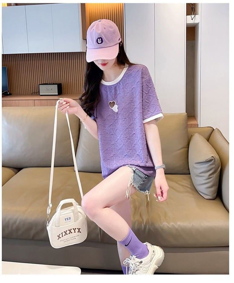 売り切れ必至 ファッション カジュアル 全3色 半袖Tシャツ<U-8507>