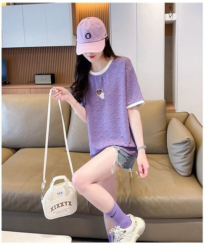 売り切れ必至 ファッション カジュアル 全3色 半袖Tシャツ<U-8507>
