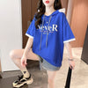 カジュアル 切り替え オシャレ度満点 プリント Tシャツ カットソー＜U-3656＞