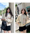 絶対欲しい ファッション おしゃれ度高め 形が綺麗 切り替え ジャケット<iU-9410>