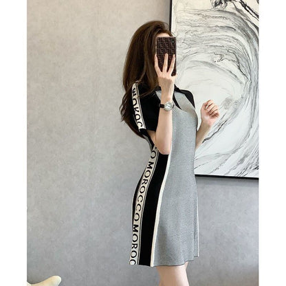 新商品 ファッション 美人度アップ 切り替え ワンピース＜U-8839＞