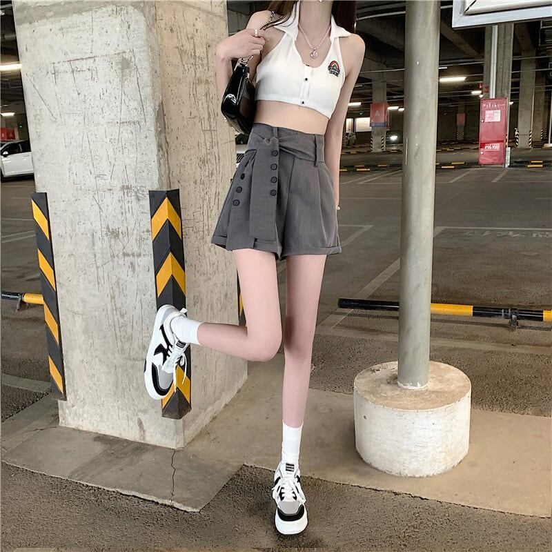 美感いっぱい ハイウエスト 着心地抜群 パンツ ボトムス＜U-3360＞