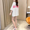 美人度アップ ゆったり スウィート 半袖Tシャツ＜U-8130＞