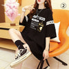 好感度UP リボン キュート プリント全3色 半袖Tシャツ カットソー ＜U-8555＞