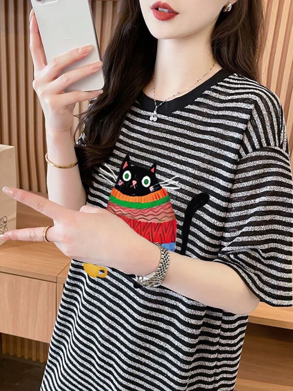 絶対流行 シンプル おすすめ カジュアル 半袖Ｔシャツ 全2色<U-11667>