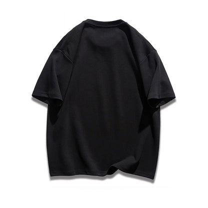 都市ファッショ デザイン オシャレ カジュアル プリント全5色 半袖Tシャツ<U-9258>