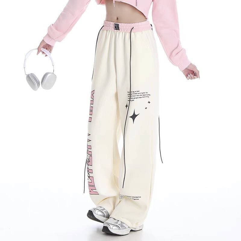 人気上昇中 オシャレ 都市ファッショ デザイン 2色 ジョガーパンツ <U-9761>