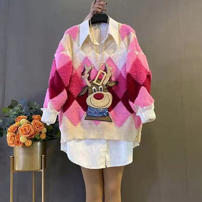 美人度アップ セーター 激売れ中 <U-6047>