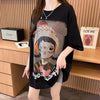 新作 特別デザイン アバンギャルド プリント全3色 半袖Tシャツ カットソー ＜U-8605＞