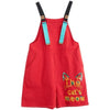 トレンディな刺繍ビブショーツ<U-5000>