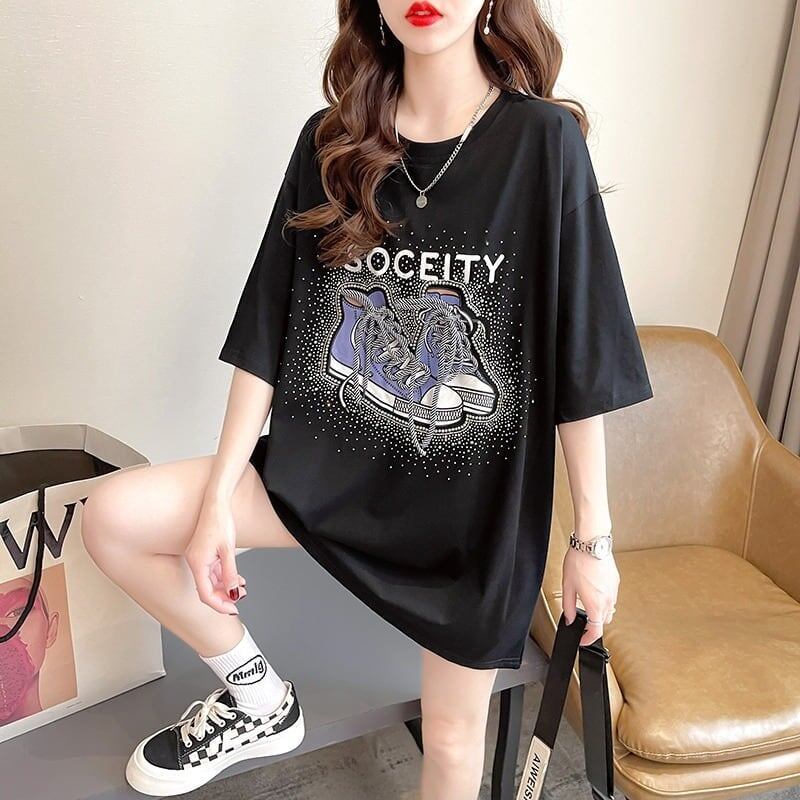 オシャレ度満点 プリント 今季大好評 Tシャツ カットソー トップス＜U-3281＞