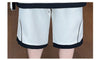 早い者勝ち カジュアル ファッション 切り替え 全3色 半袖Ｔシャツⅹパンツセット<U-8950>