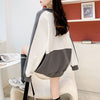 好感度UP 2色 着心地良い カジュアル パーカー<U-10213>