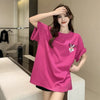 今季大好評 切り替え 美感いっぱい プリント Tシャツ カットソー＜U-3458＞