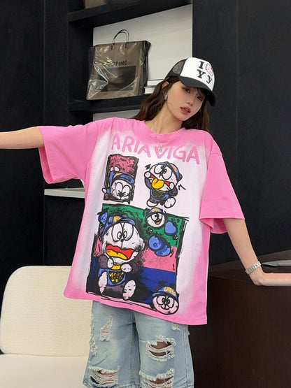 今季マストバイ カジュアル 好感度UP 全4色 半袖 Tシャツ ＜U-11111＞
