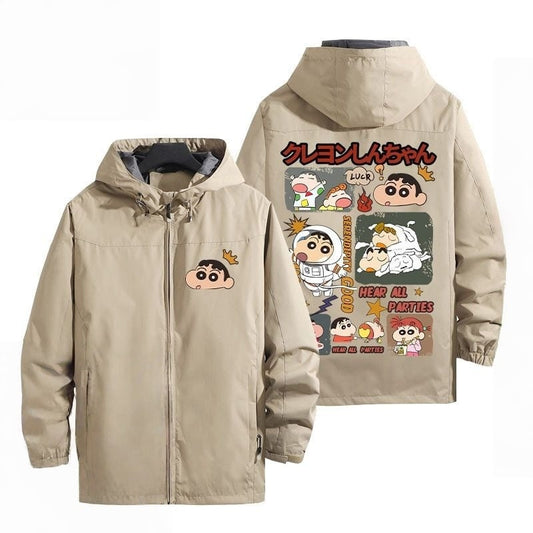 話題沸騰中   撥水加工 バックビッグロゴ 男女兼用 4色展開 マウンテンパーカー U-12727