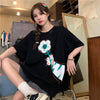 好感度満載 プリント 美感いっぱい Tシャツ カットソー＜U-3313＞