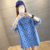 高級感溢れる プリント 美感いっぱい Tシャツ カットソー＜U-3316＞