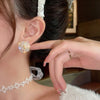 ファッション 美人度アップ チャーミング ピアス アクセサリー＜isf-3229＞