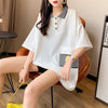 カジュアル 3色選択可 お洒落 ストライプ Tシャツ カットソー＜U-3068＞